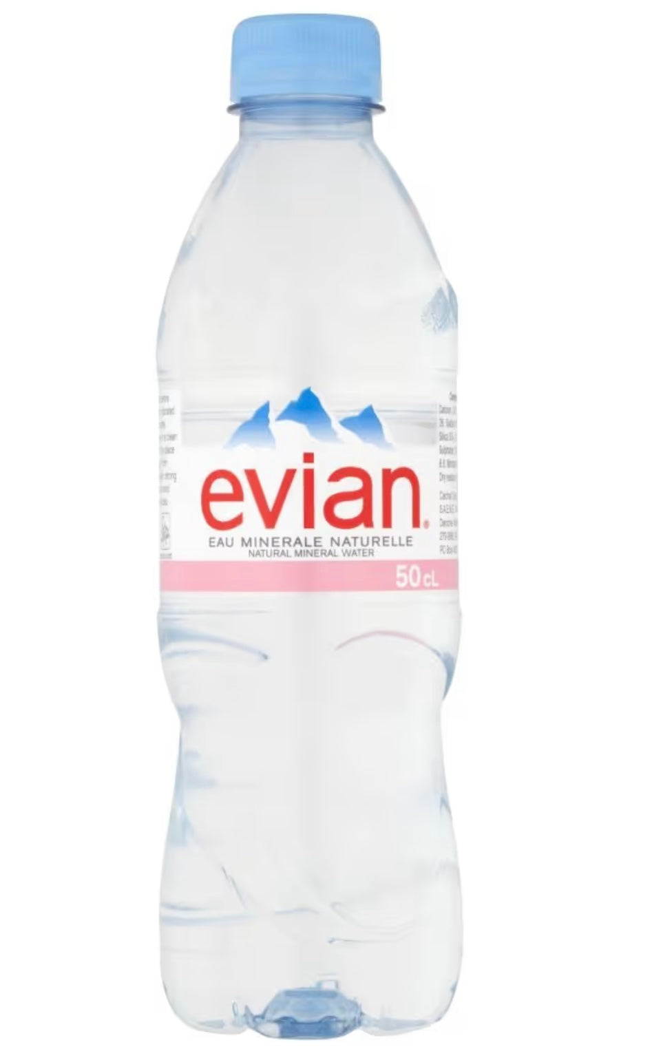 Evian Still Natural Mineral Water 50cl x 24