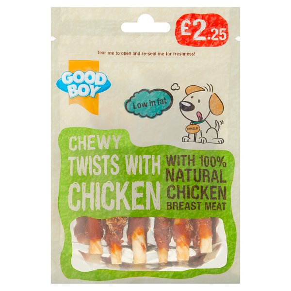 Good Boy Chewy Twists with Chicken 70g Bag