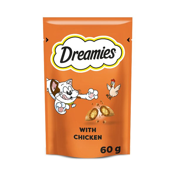 Dreamies Cat Treat with Chicken 60g